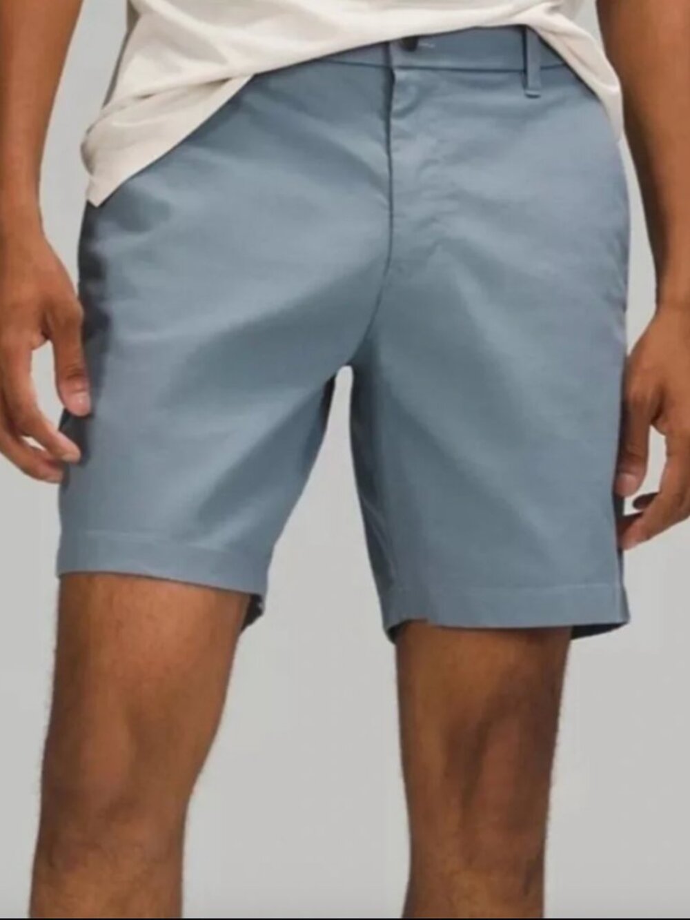 Lululemon Commission Classic-Fit Short 7" Oxford Steel Blue Gray Men’s Size 36